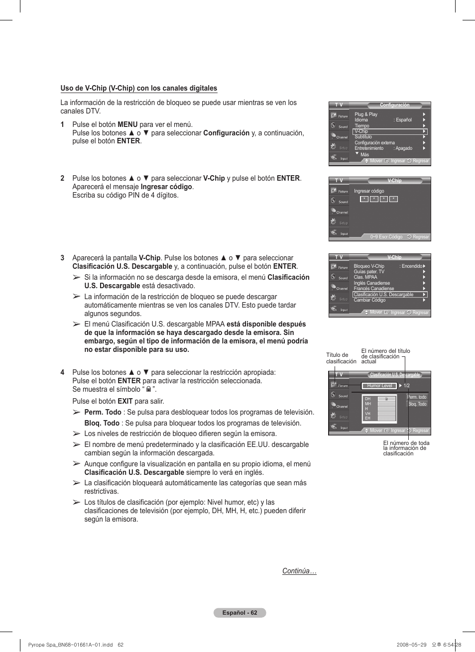 Samsung PN50A460S4DXZA User Manual | Page 136 / 150