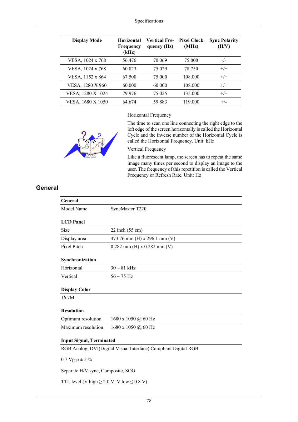 General | Samsung LS22TWHSUV-ZA User Manual | Page 79 / 96