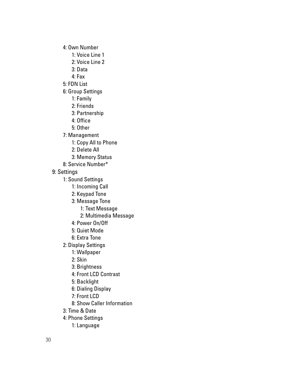 Samsung SGH-C417ZDACIN User Manual | Page 30 / 109