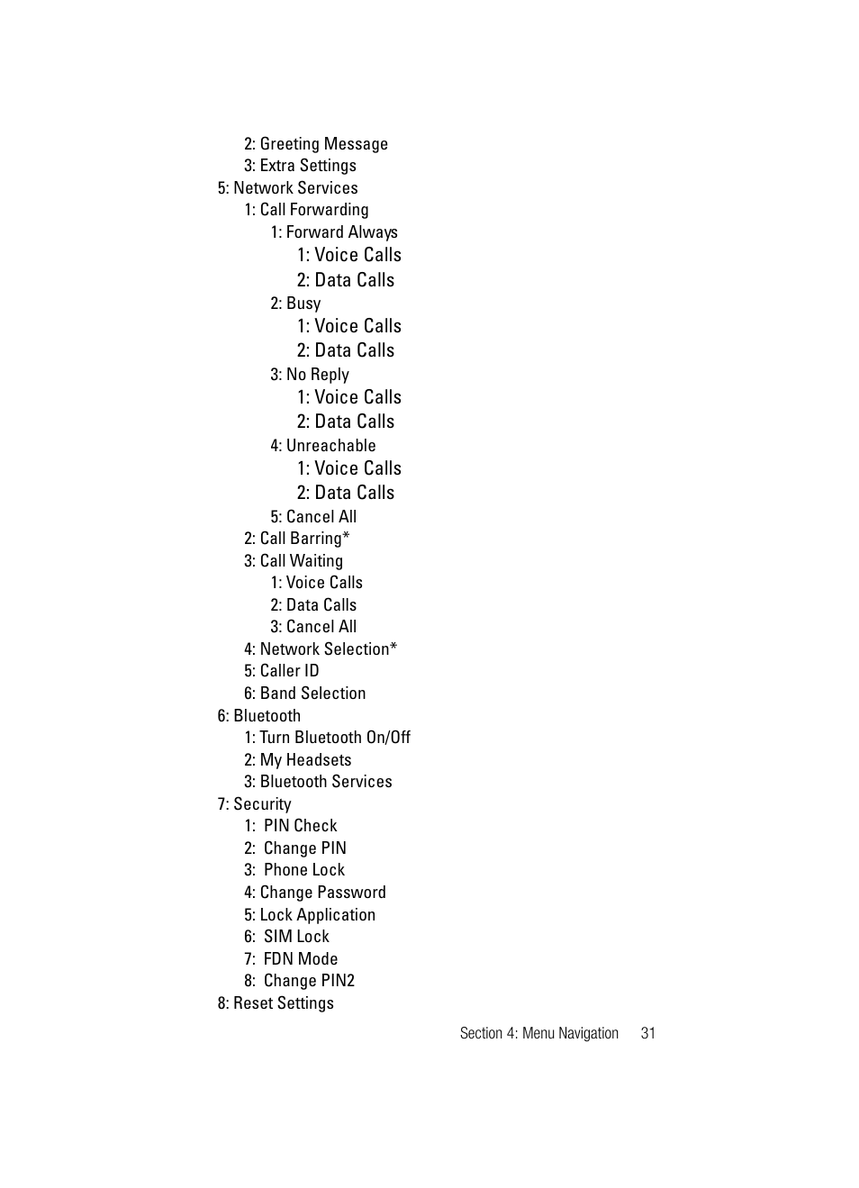 Samsung SGH-C417ZDACIN User Manual | Page 31 / 109
