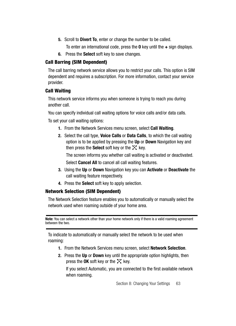 Samsung SGH-C417ZDACIN User Manual | Page 62 / 109