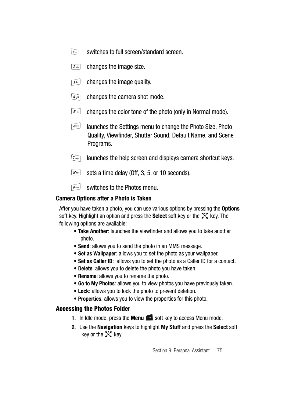 Samsung SGH-C417ZDACIN User Manual | Page 73 / 109