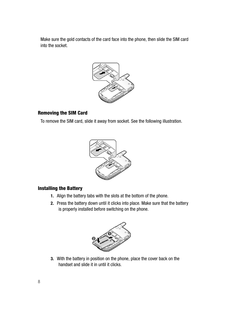 Samsung SGH-C417ZDACIN User Manual | Page 8 / 109
