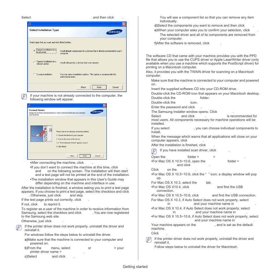 Macintosh | Samsung SCX-5835FN-XAR User Manual | Page 27 / 147