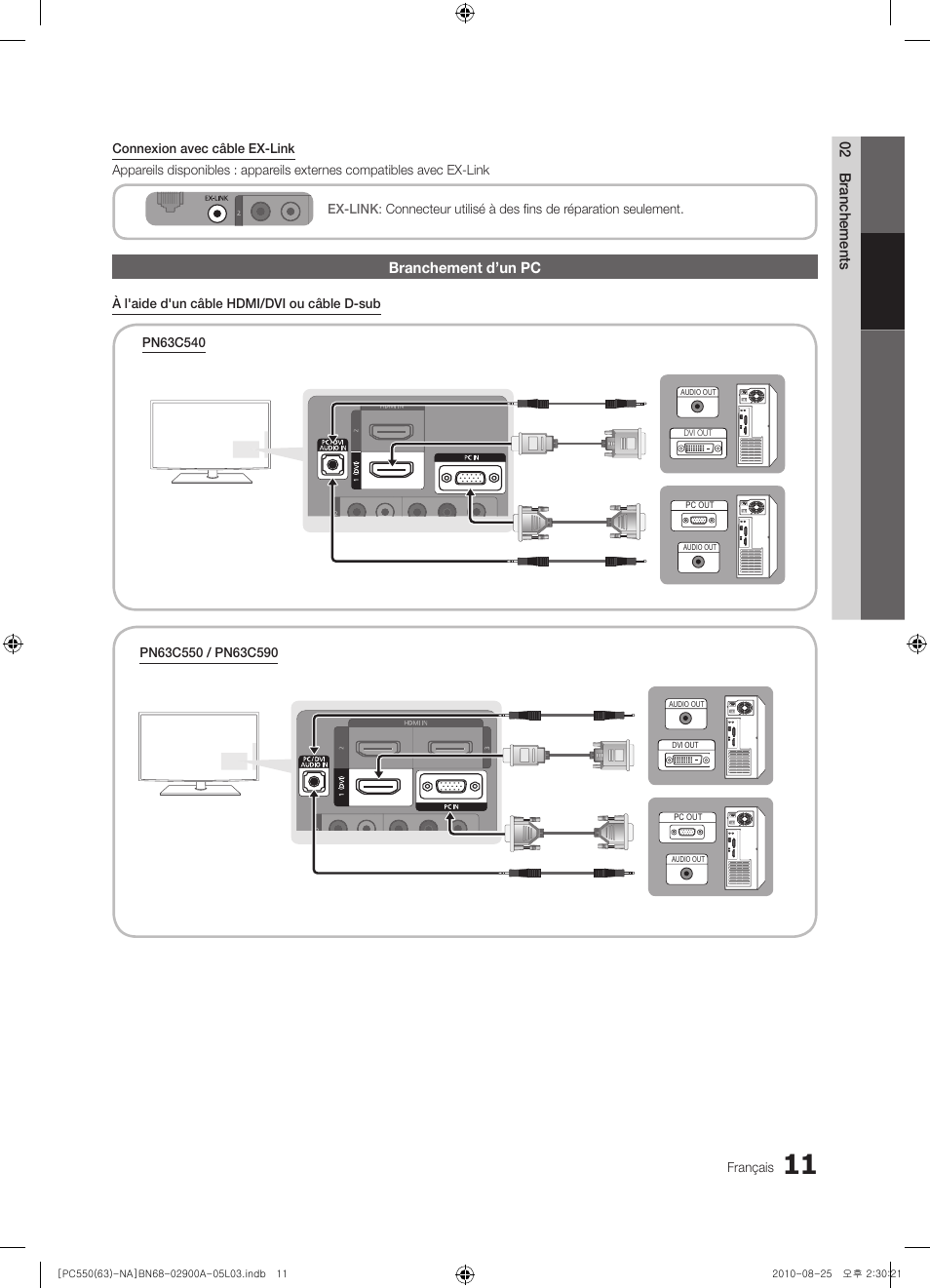 Samsung PN63C590G4FXZA User Manual | Page 119 / 163