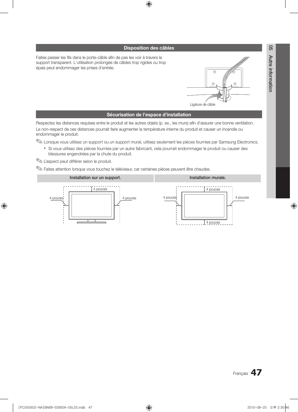 Samsung PN63C590G4FXZA User Manual | Page 155 / 163