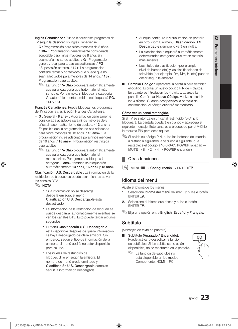 Samsung PN63C590G4FXZA User Manual | Page 77 / 163
