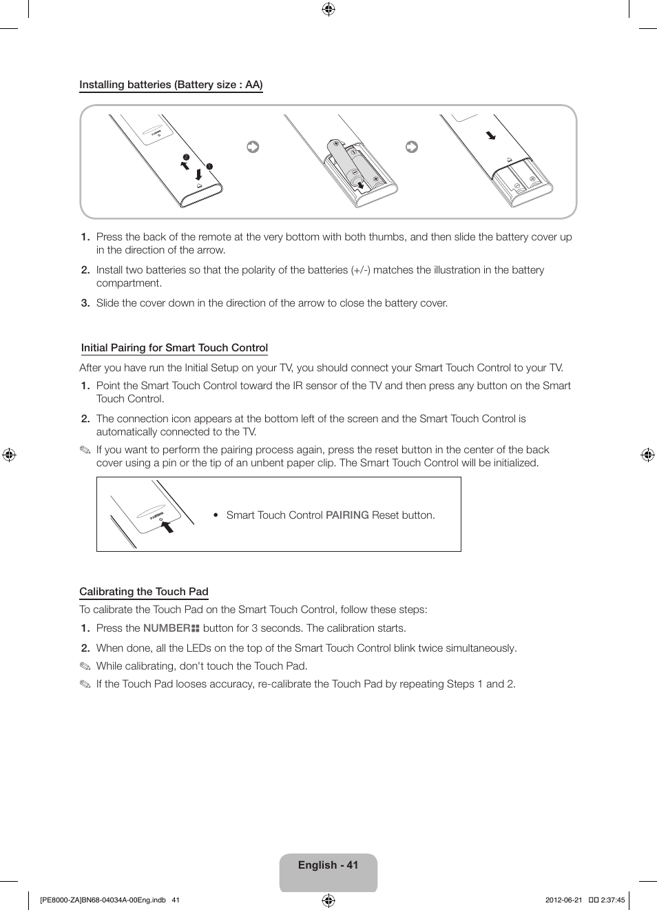 Samsung PN64E8000GFXZA User Manual | Page 41 / 64