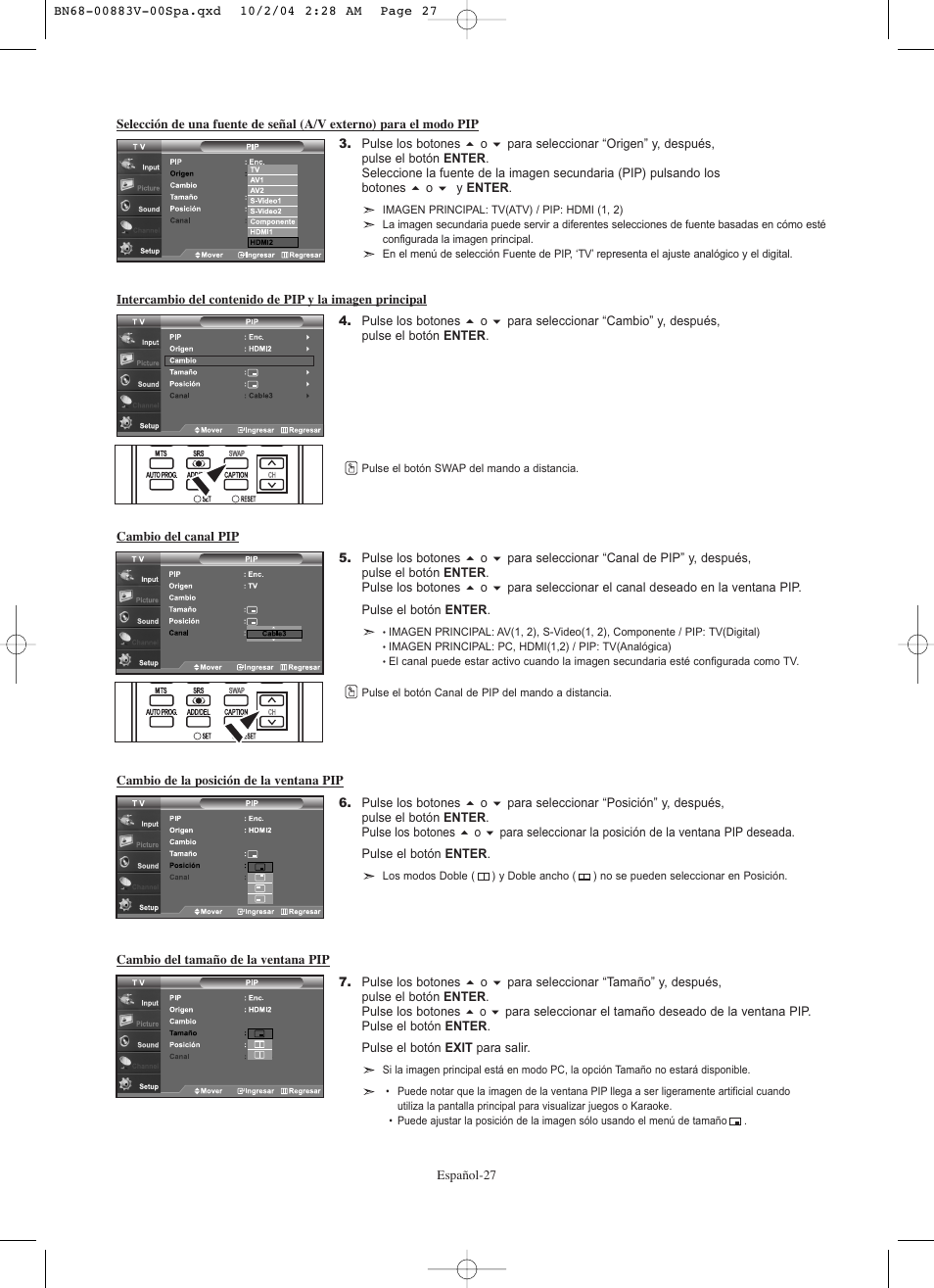 Samsung LNS3238DX-XAA User Manual | Page 149 / 182