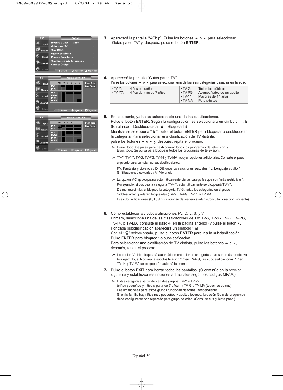 Samsung LNS3238DX-XAA User Manual | Page 172 / 182