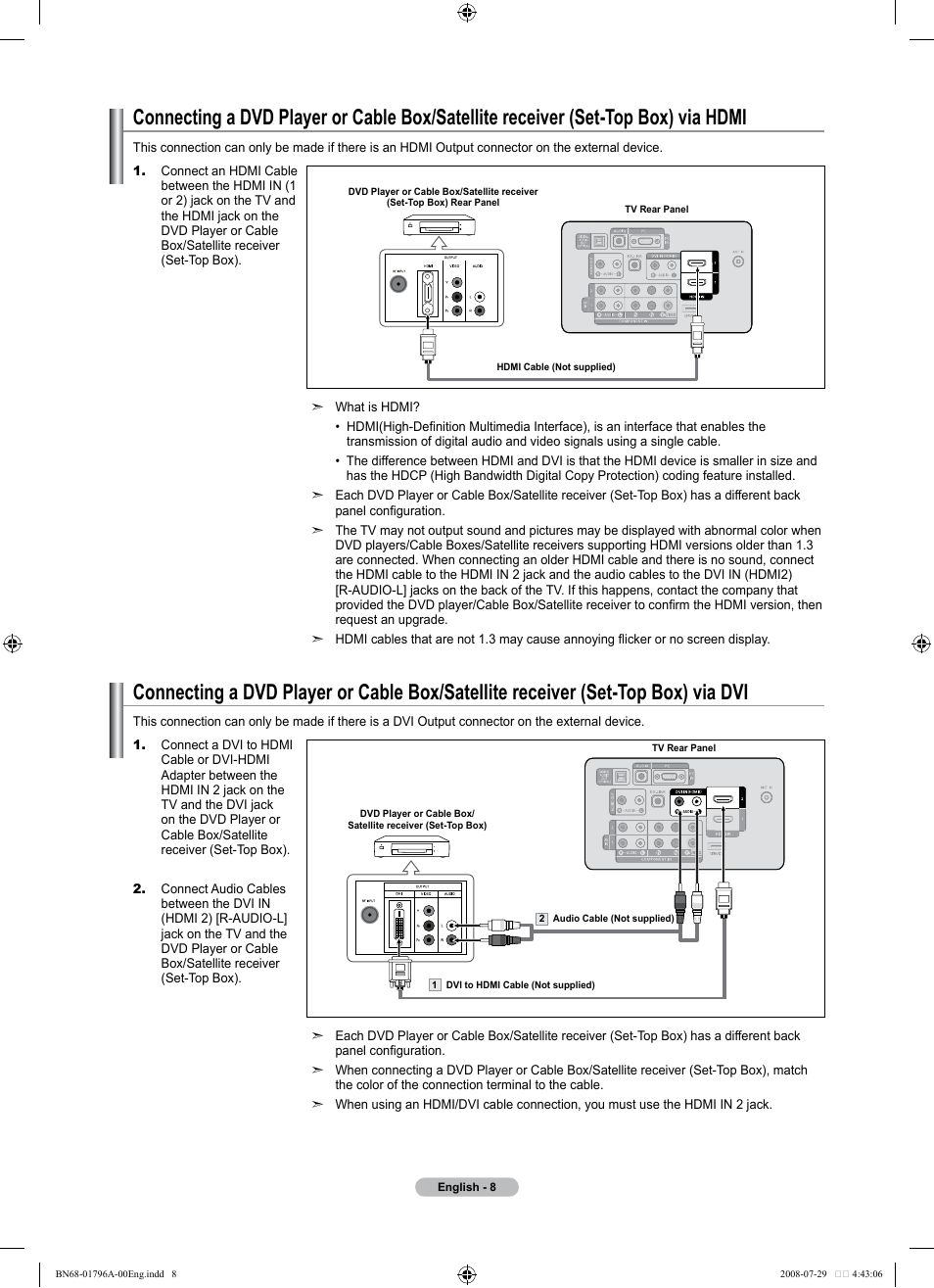 Samsung LN40A500T1FXZA User Manual | Page 10 / 85