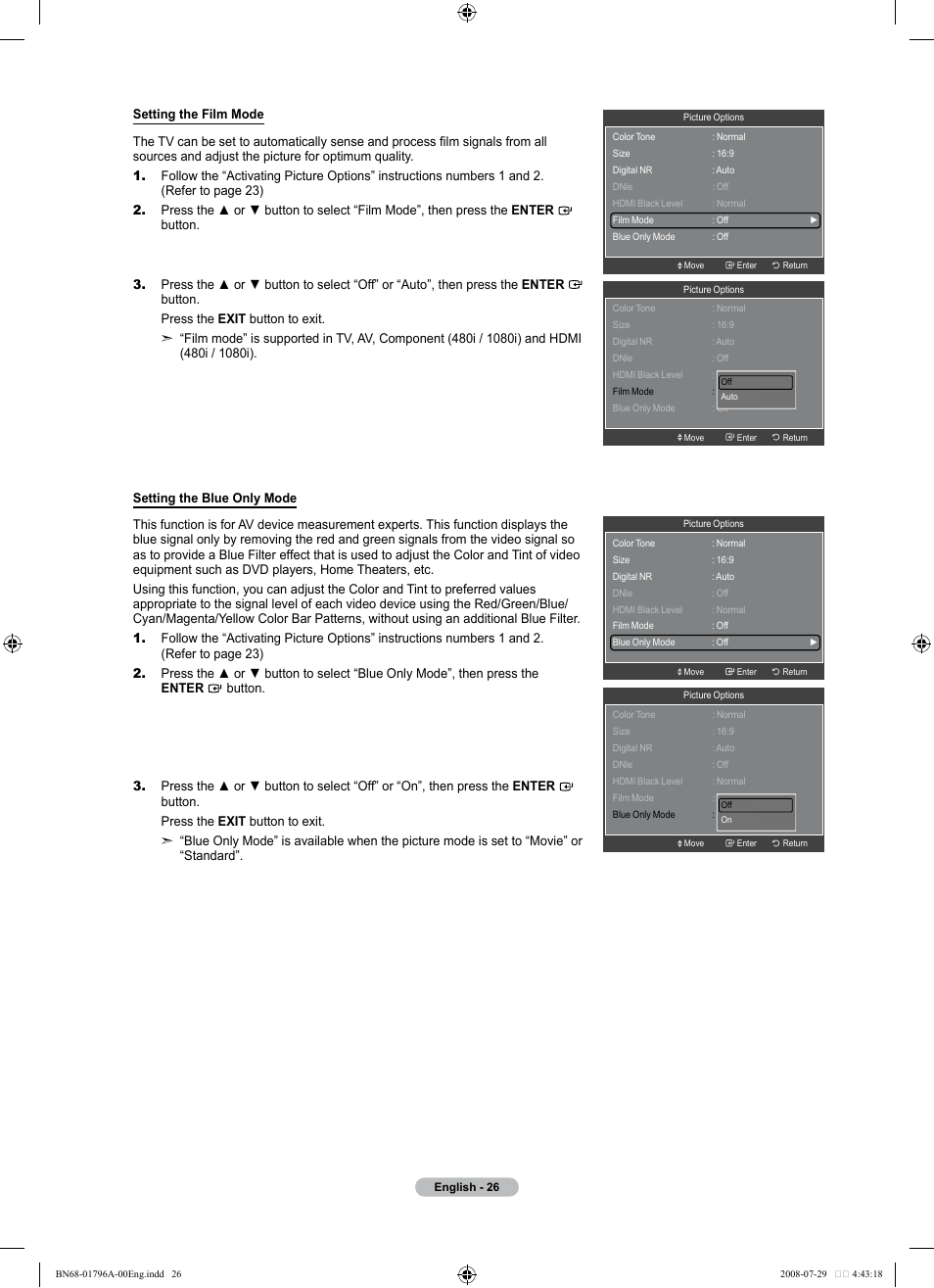 Samsung LN40A500T1FXZA User Manual | Page 28 / 85