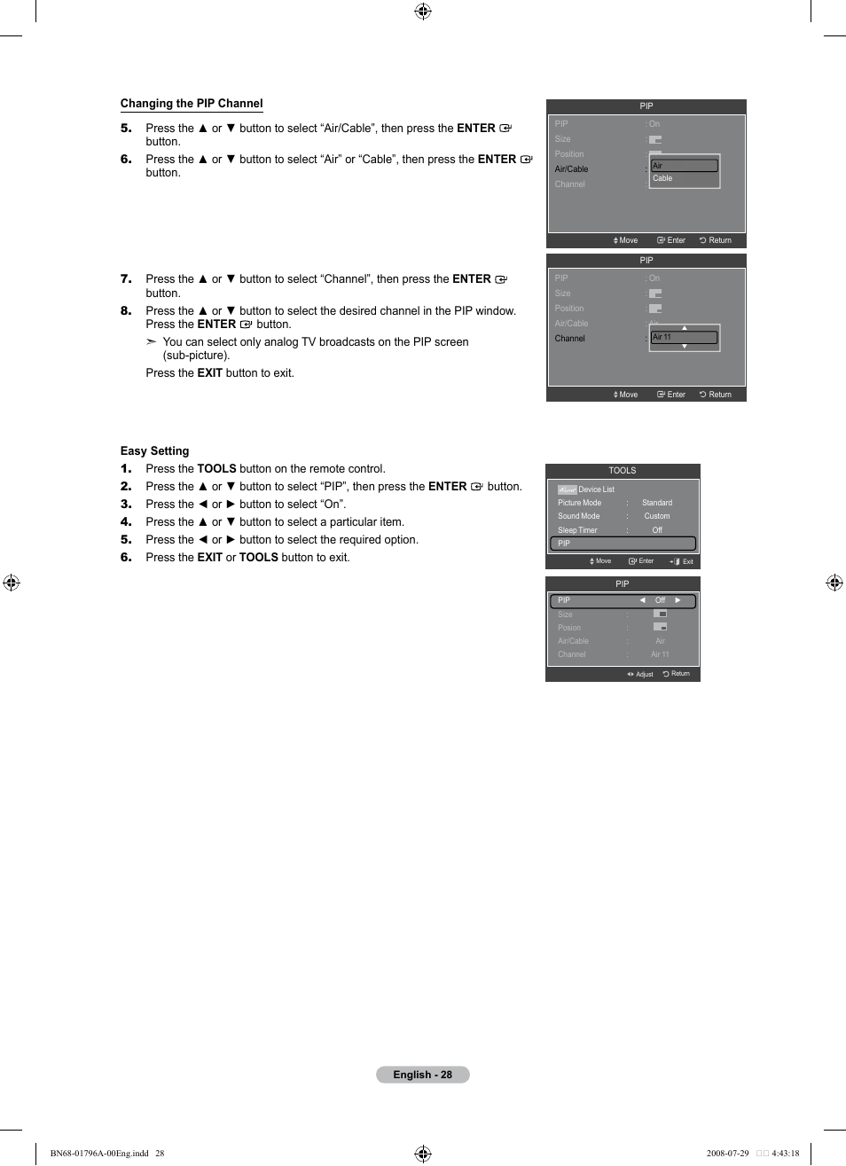 Samsung LN40A500T1FXZA User Manual | Page 30 / 85