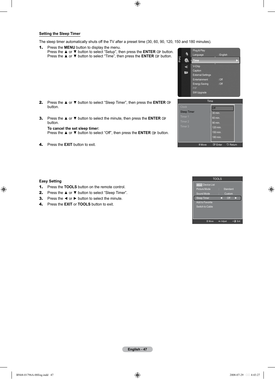 Samsung LN40A500T1FXZA User Manual | Page 49 / 85