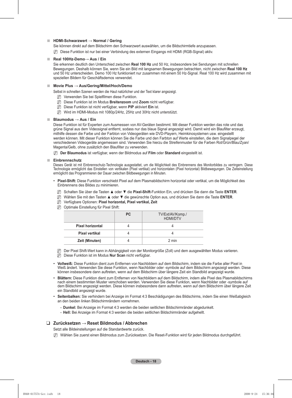 Samsung PS63A756T1MXXC User Manual | Page 155 / 337