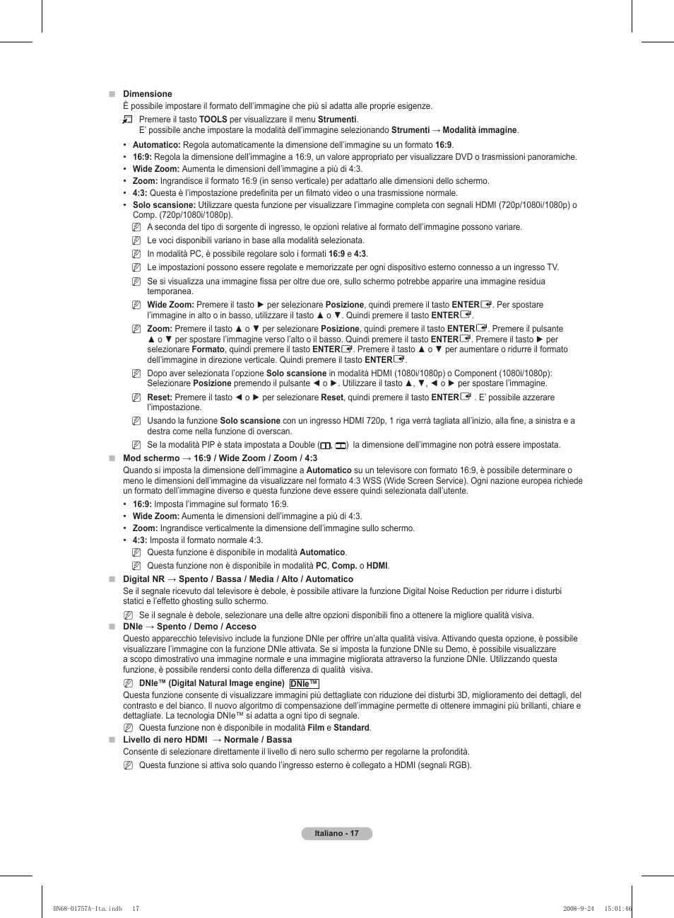Samsung PS63A756T1MXXC User Manual | Page 220 / 337