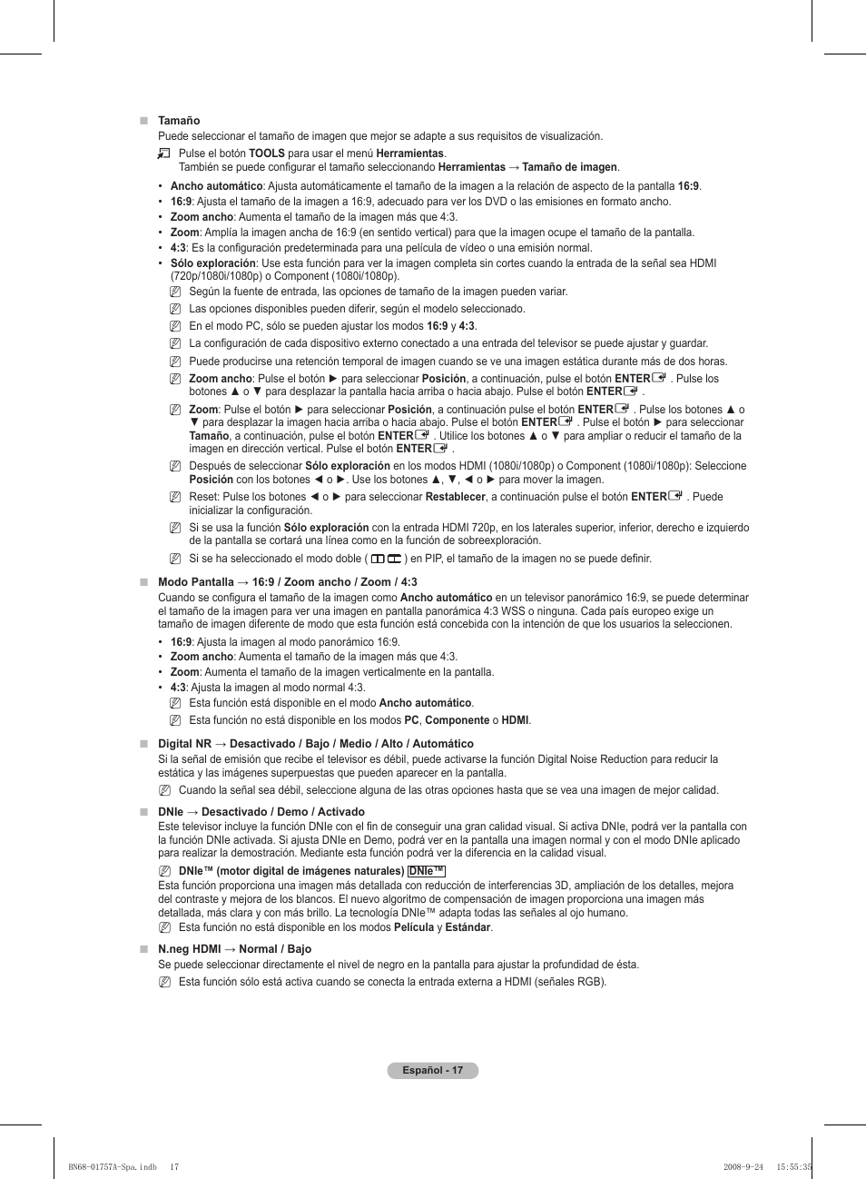 Samsung PS63A756T1MXXC User Manual | Page 287 / 337