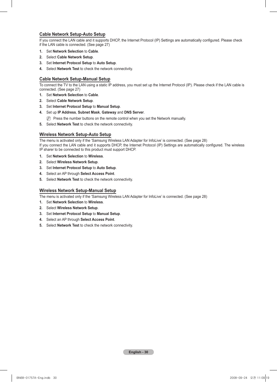 Samsung PS63A756T1MXXC User Manual | Page 30 / 337