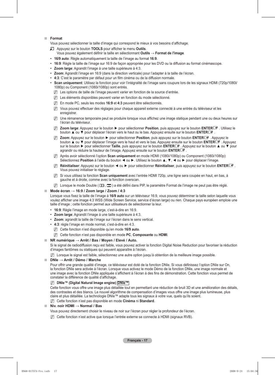 Samsung PS63A756T1MXXC User Manual | Page 88 / 337