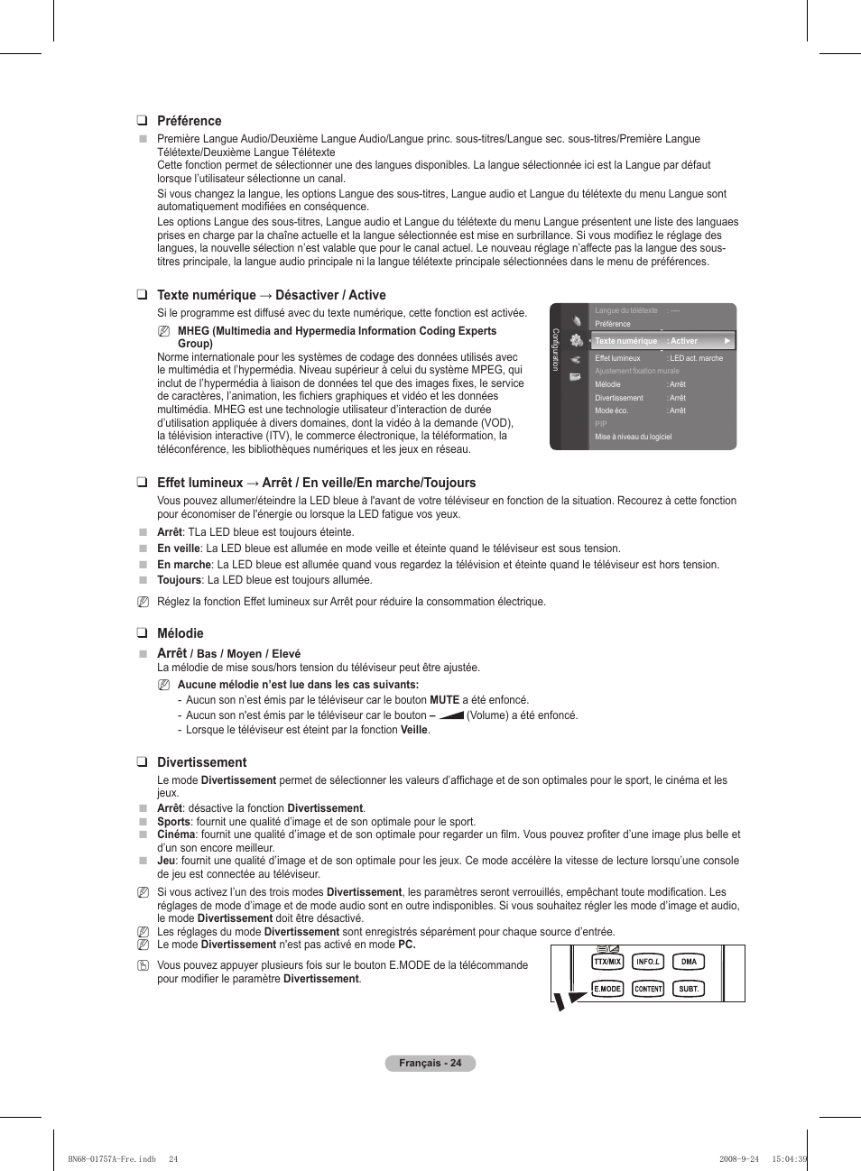 Samsung PS63A756T1MXXC User Manual | Page 95 / 337