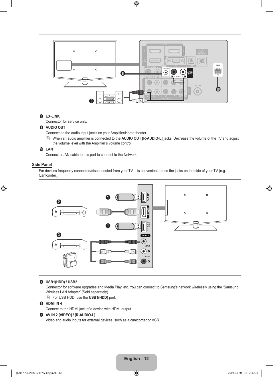 Samsung LN40B650T1FXZA User Manual | Page 14 / 197