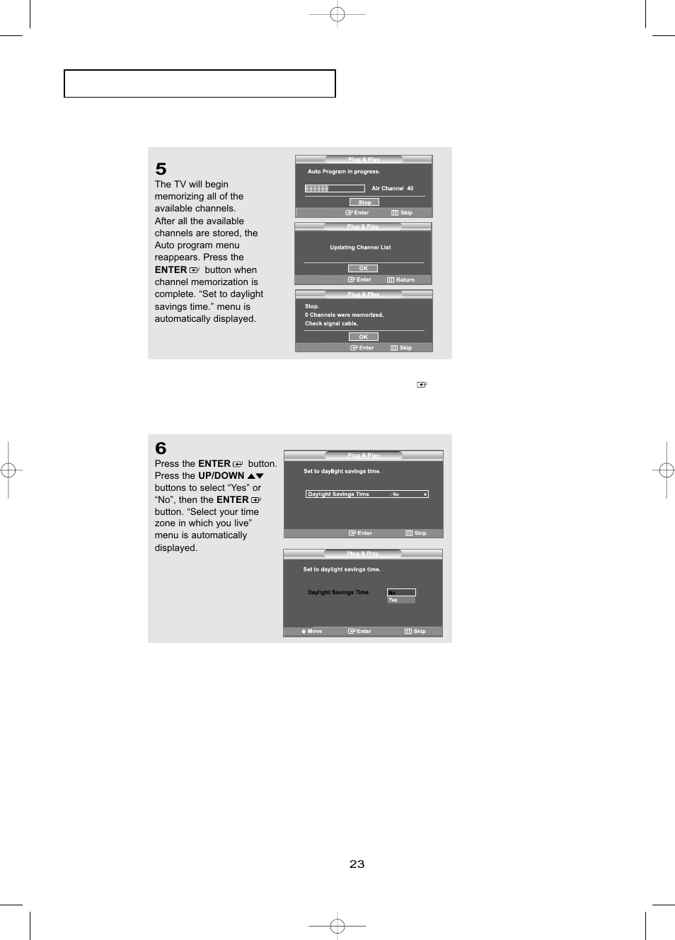 Samsung LNR469DX-XAA User Manual | Page 29 / 134