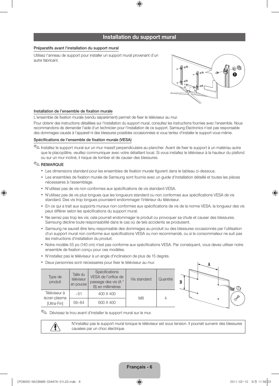 Samsung PN51D8000FFXZA User Manual | Page 55 / 74