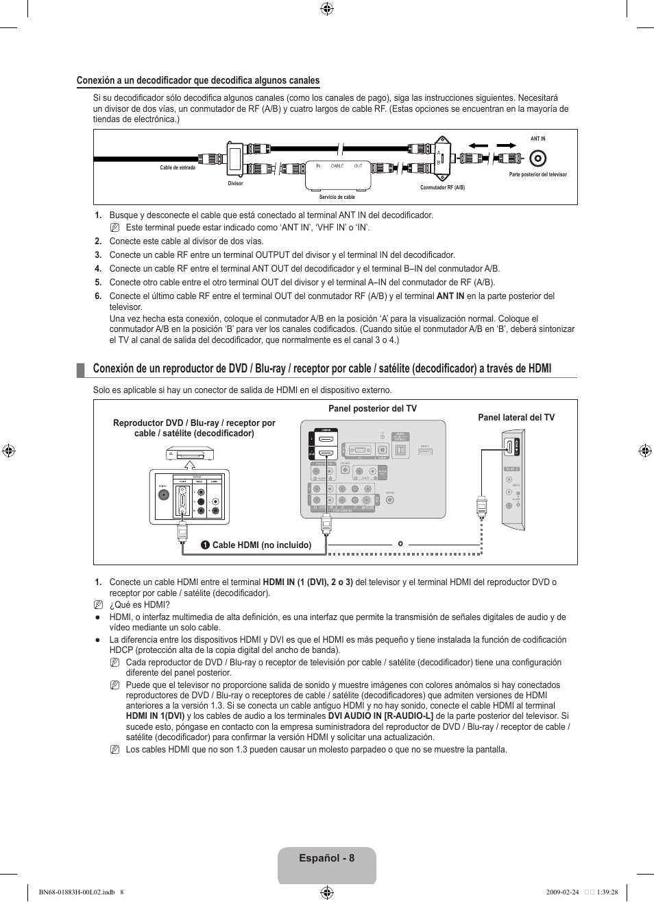 Samsung LN32B540P8DUZA User Manual | Page 46 / 73