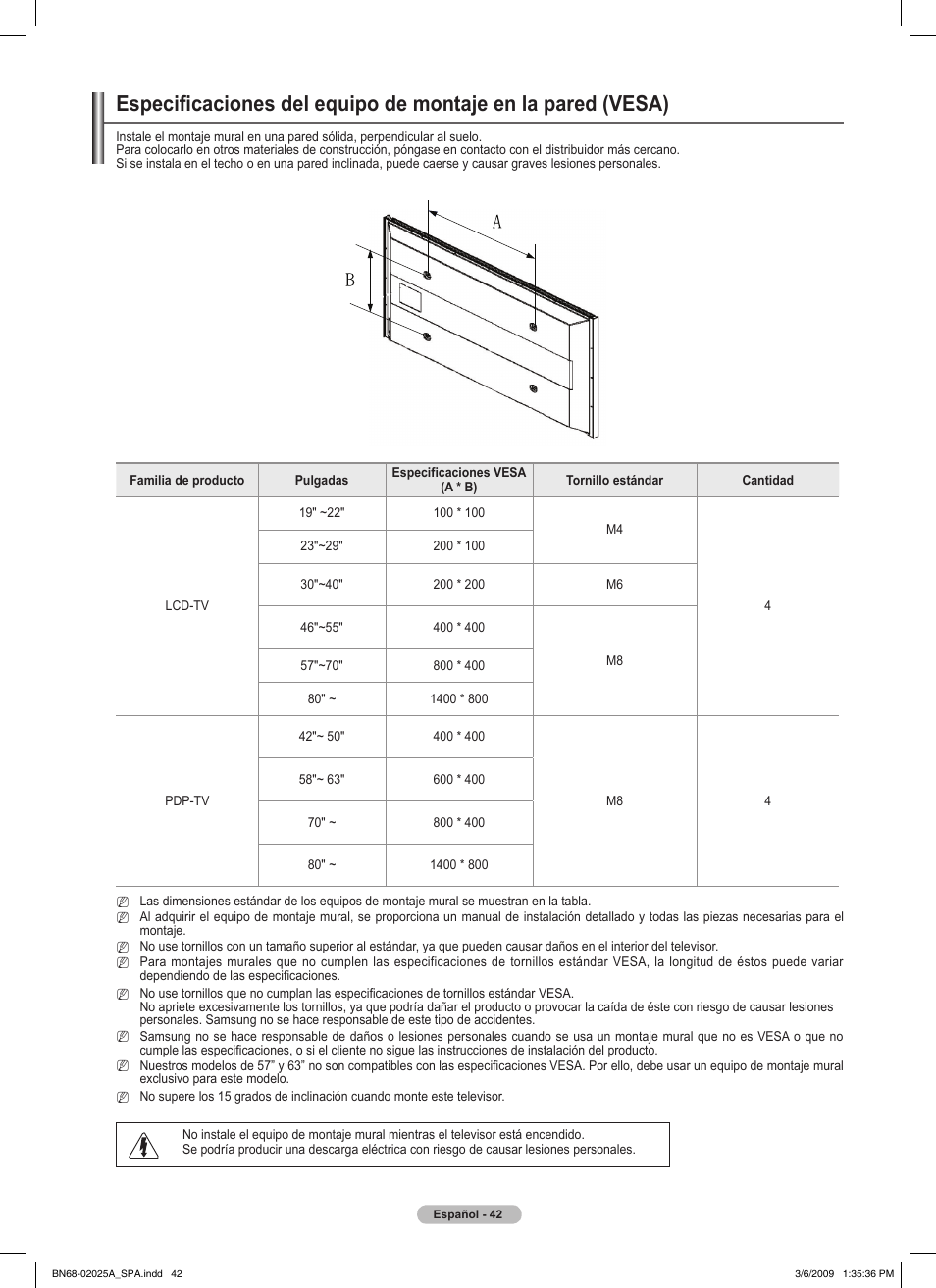 Samsung PN42B430P2DXZA User Manual | Page 86 / 90