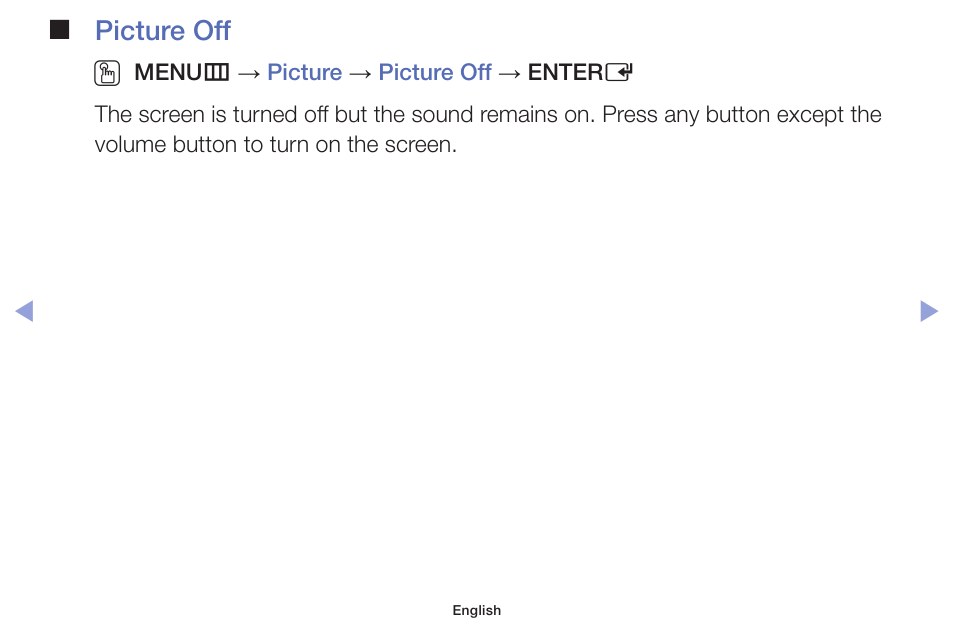 Picture off o | Samsung PN51F5300AFXZA User Manual | Page 59 / 157