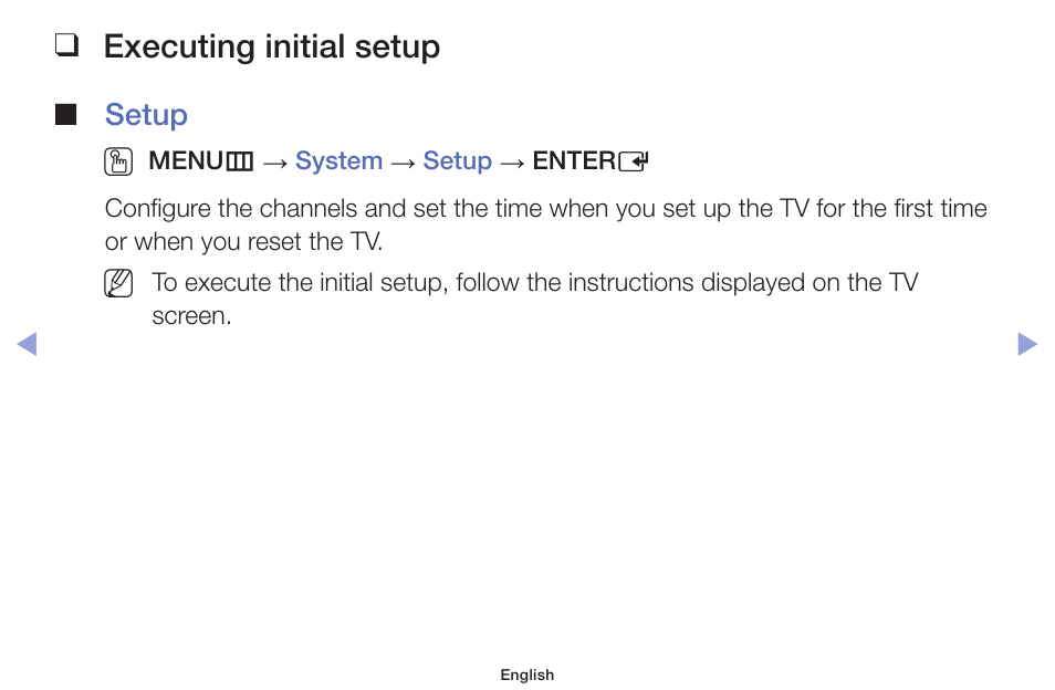 Preference features, Executing initial setup | Samsung PN51F5300AFXZA User Manual | Page 70 / 157