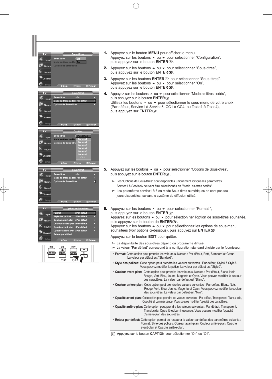 Samsung LNS3252DX-XAA User Manual | Page 110 / 186
