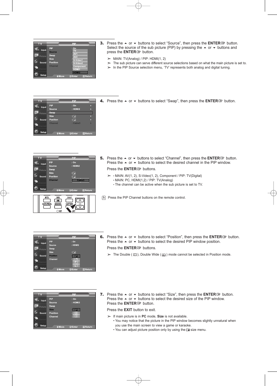 Samsung LNS3252DX-XAA User Manual | Page 29 / 186