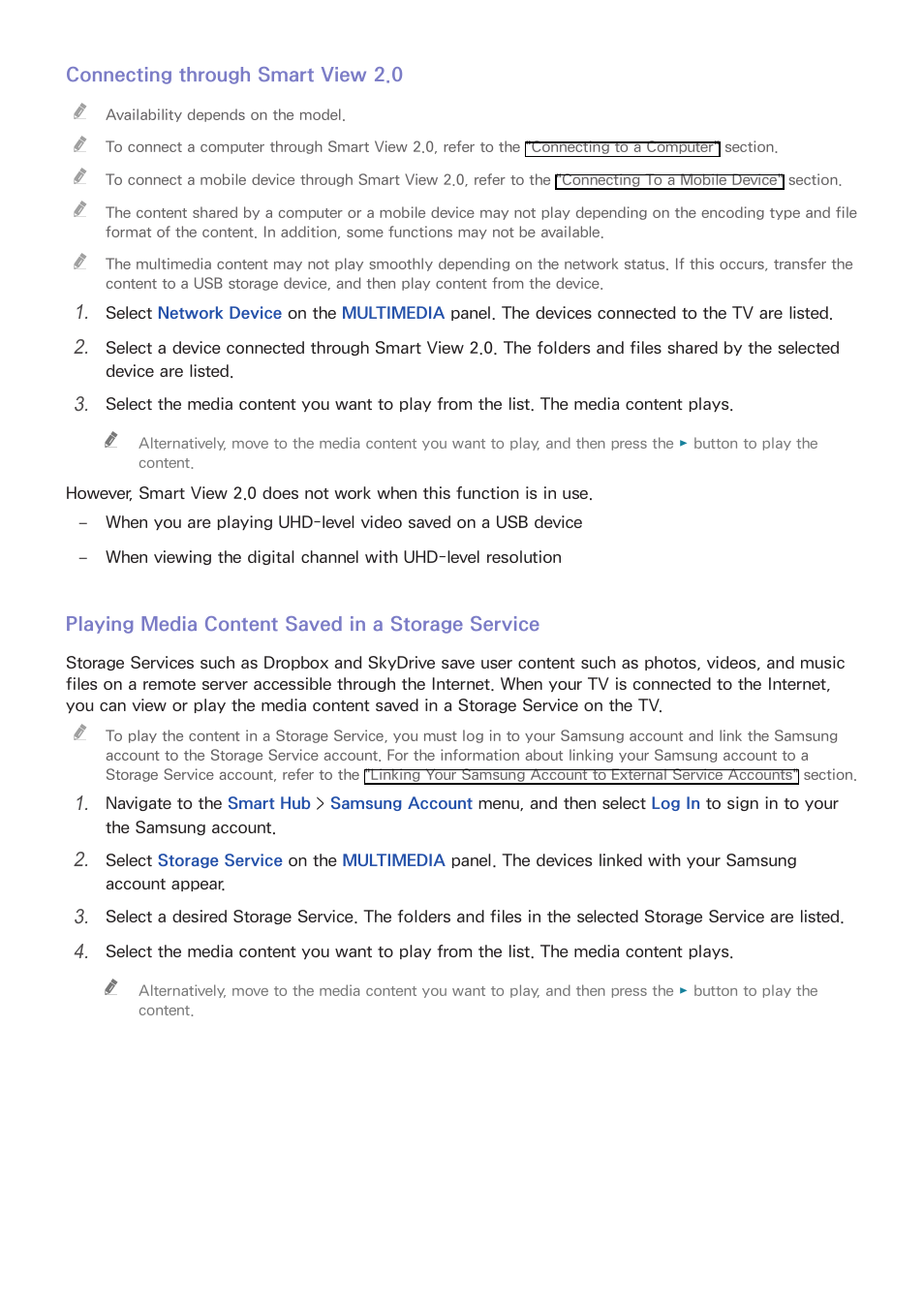 Samsung UN78HU9000FXZA User Manual | Page 100 / 244
