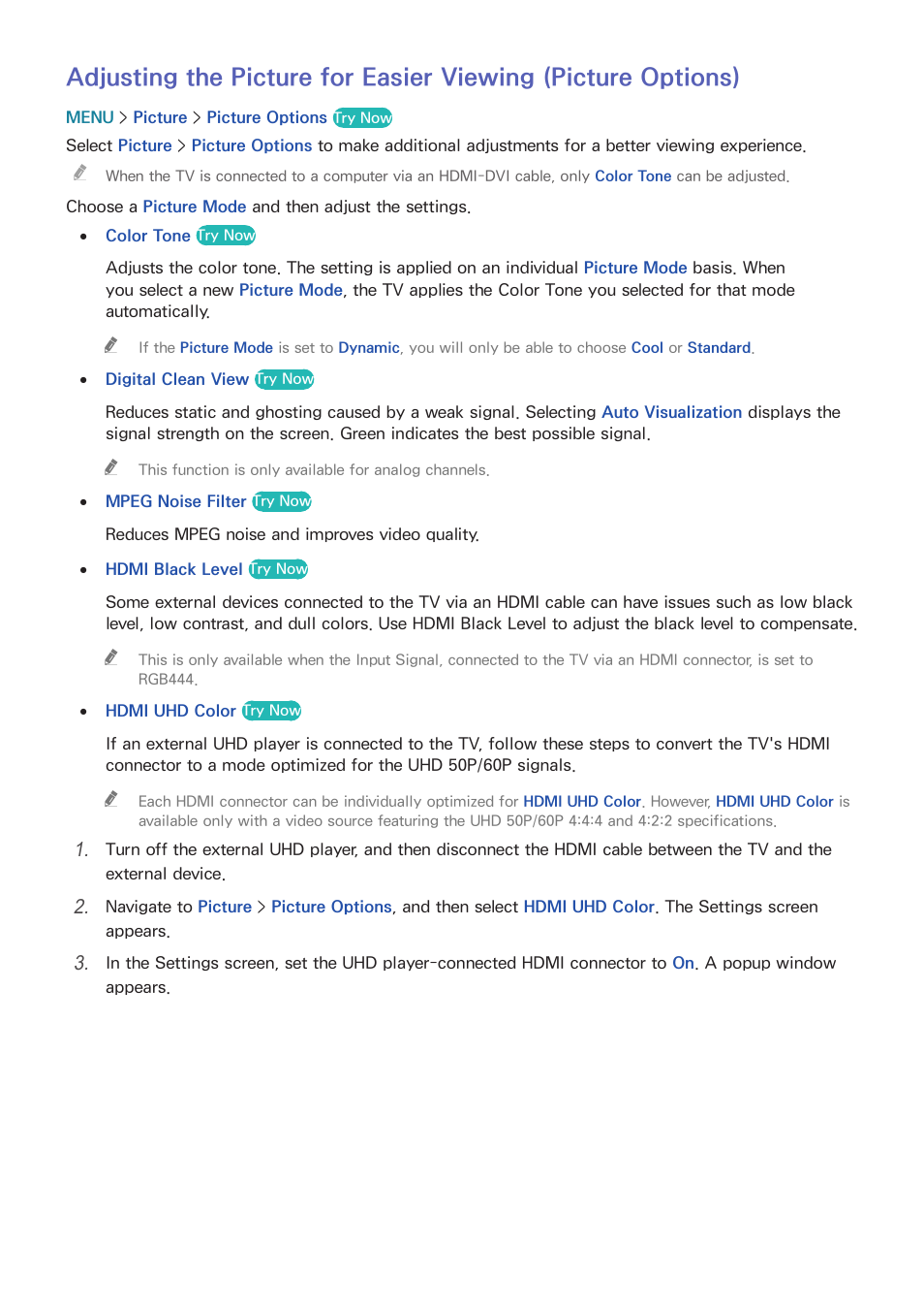 Samsung UN78HU9000FXZA User Manual | Page 167 / 244