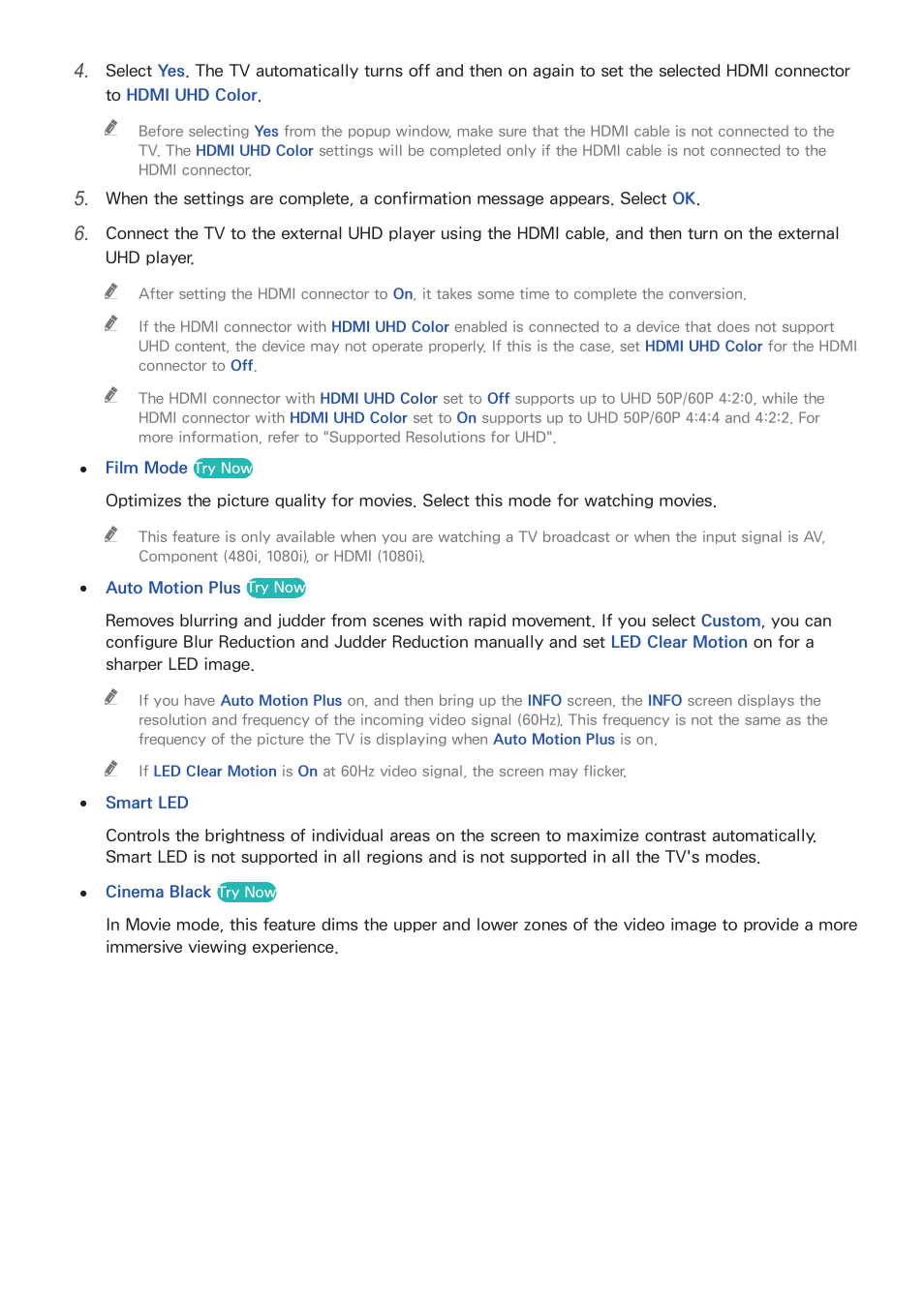 Samsung UN78HU9000FXZA User Manual | Page 168 / 244
