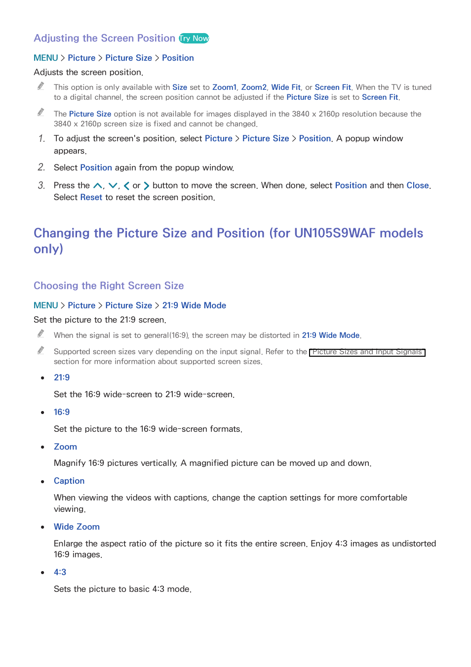 Models only) | Samsung UN78HU9000FXZA User Manual | Page 174 / 244