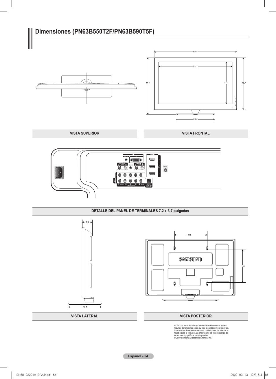Samsung PN58B560T5FXZA User Manual | Page 107 / 107
