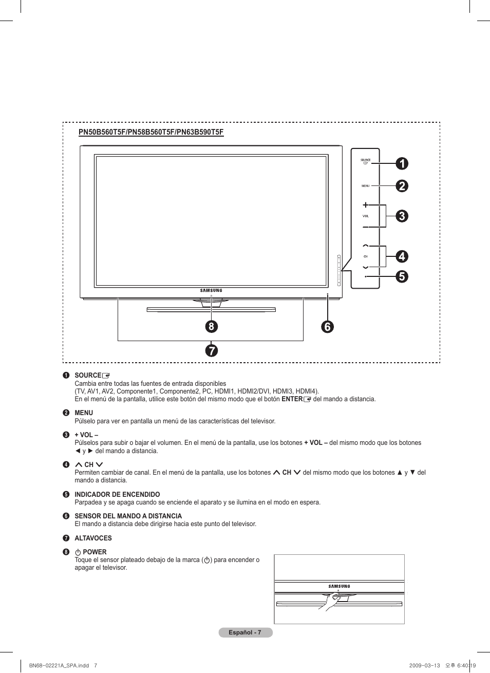 Samsung PN58B560T5FXZA User Manual | Page 60 / 107
