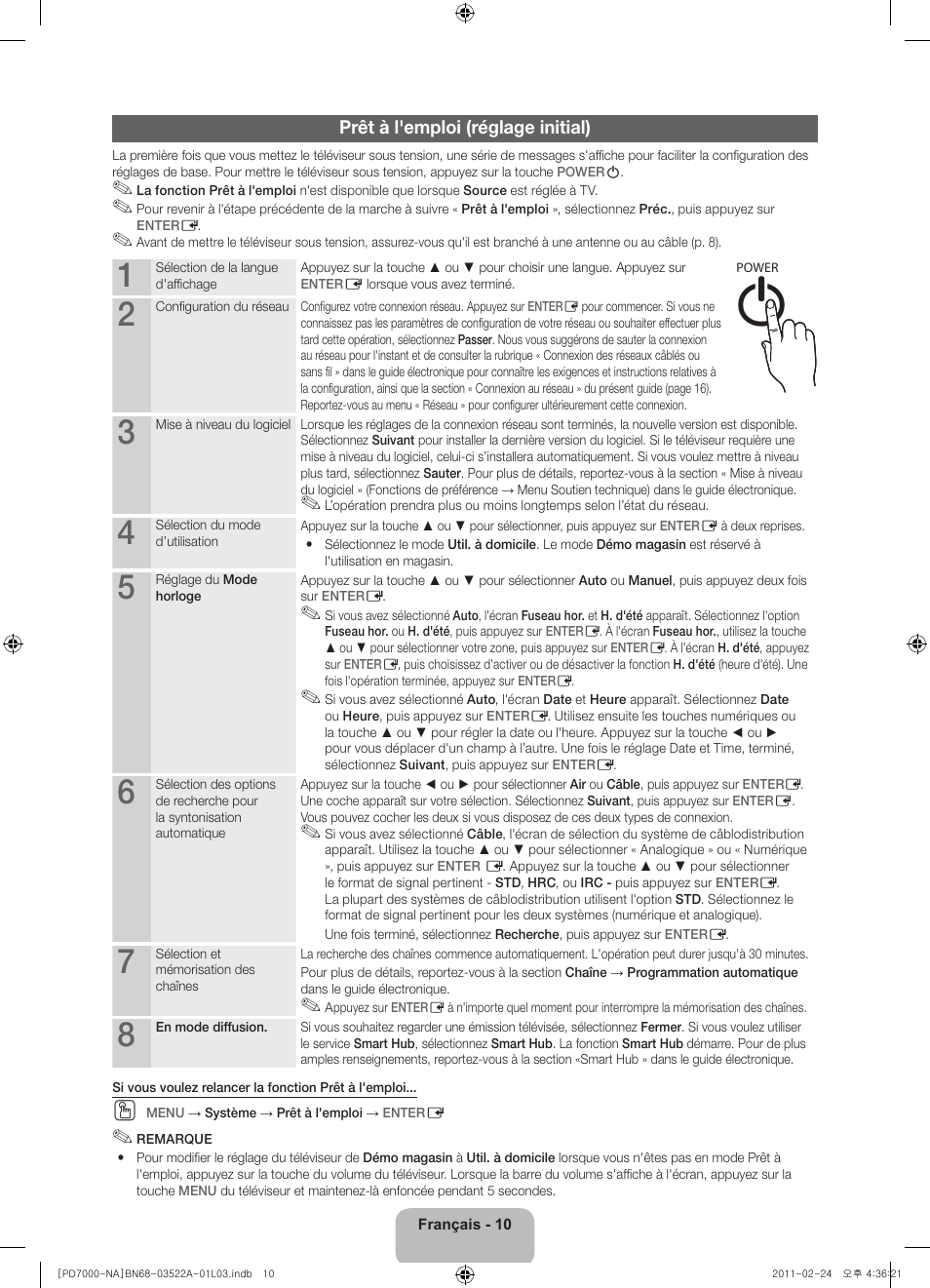 Samsung PN59D7000FFXZA User Manual | Page 54 / 67