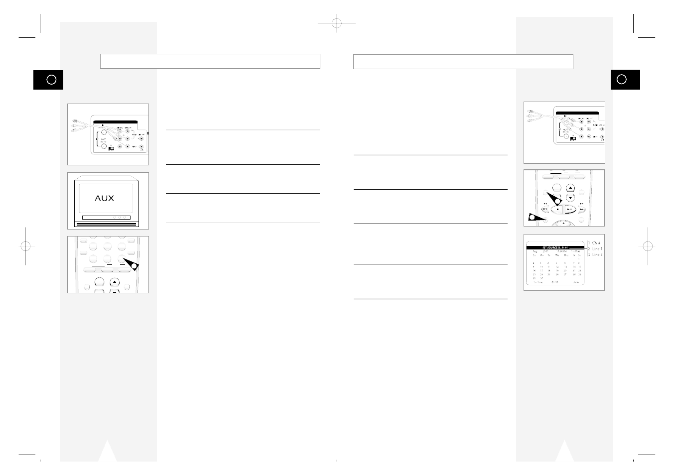 Connecting other video equipment, Monitor tv connections | Samsung DVD-V1000V-XAA User Manual | Page 36 / 39