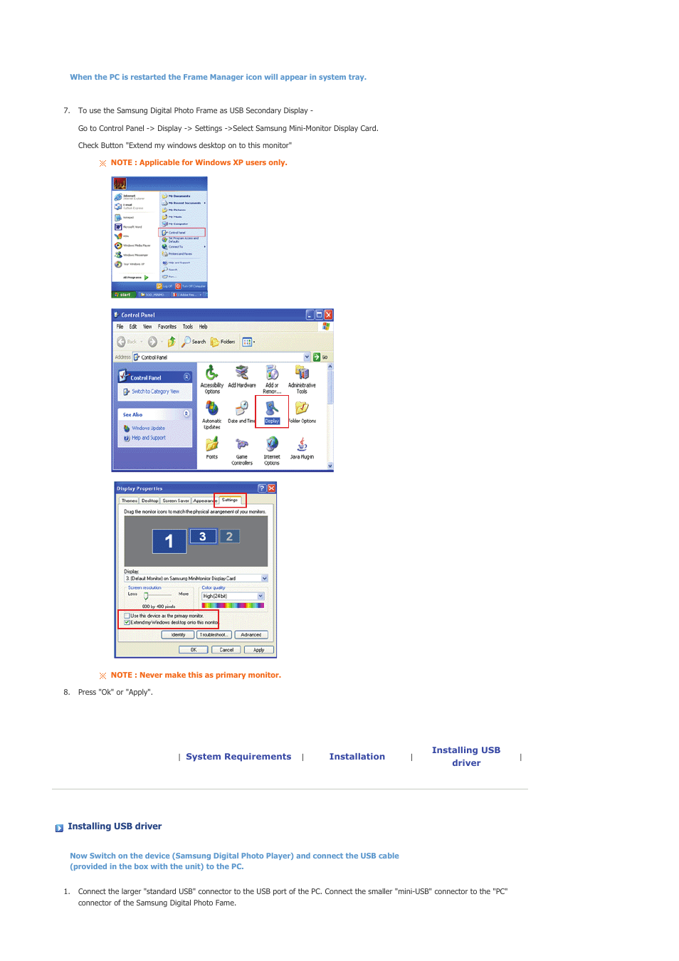 Samsung LP08CPLSS-XAZ User Manual | Page 4 / 13