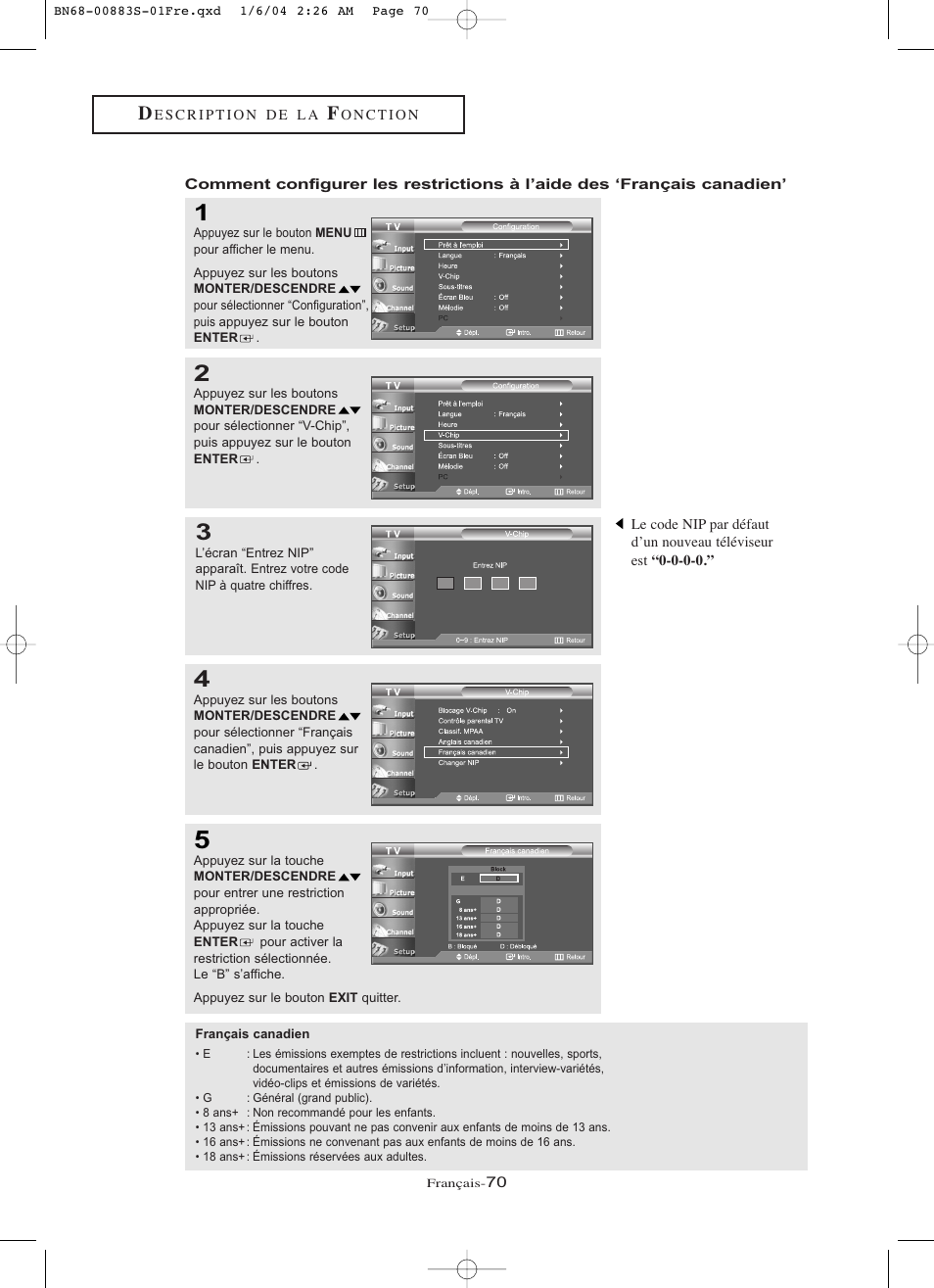Samsung LNR238WXCX-XAA User Manual | Page 161 / 258