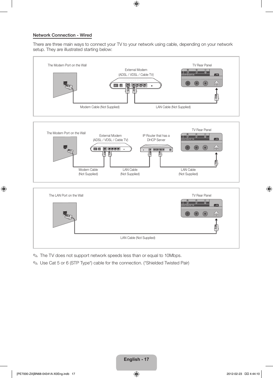 Samsung PN51E7000FFXZA User Manual | Page 17 / 45