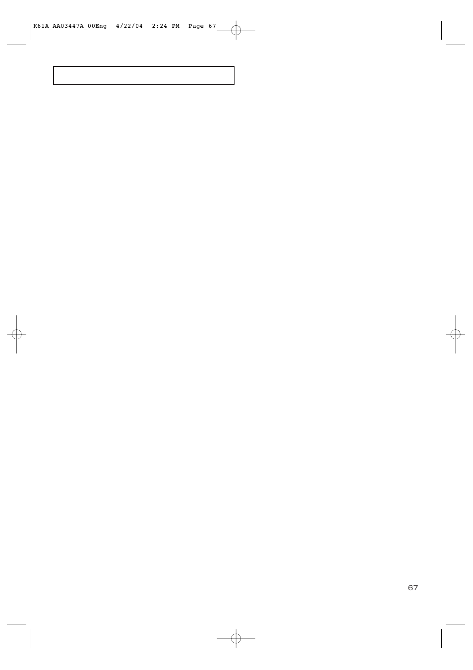 Samsung TXP3264S-XAA User Manual | Page 67 / 68