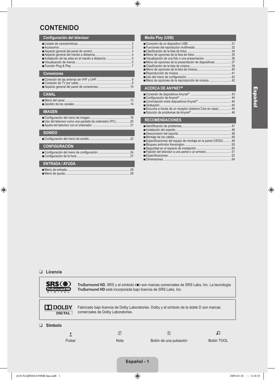 Samsung LN40B610A5FUZA User Manual | Page 75 / 131