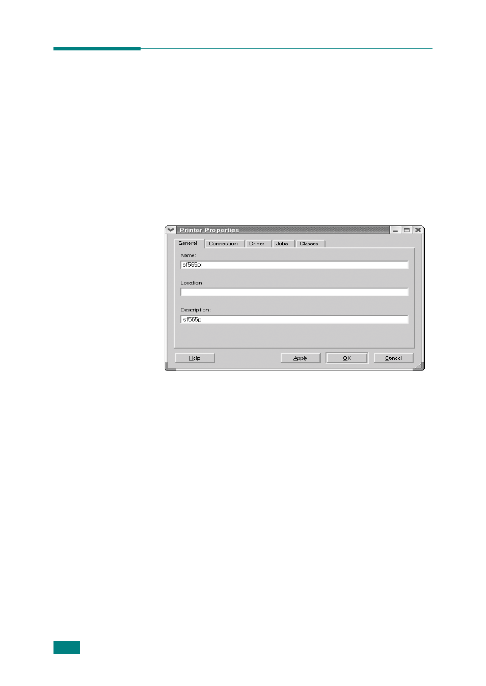Configuring printer properties | Samsung SF-565P-XAA User Manual | Page 149 / 212
