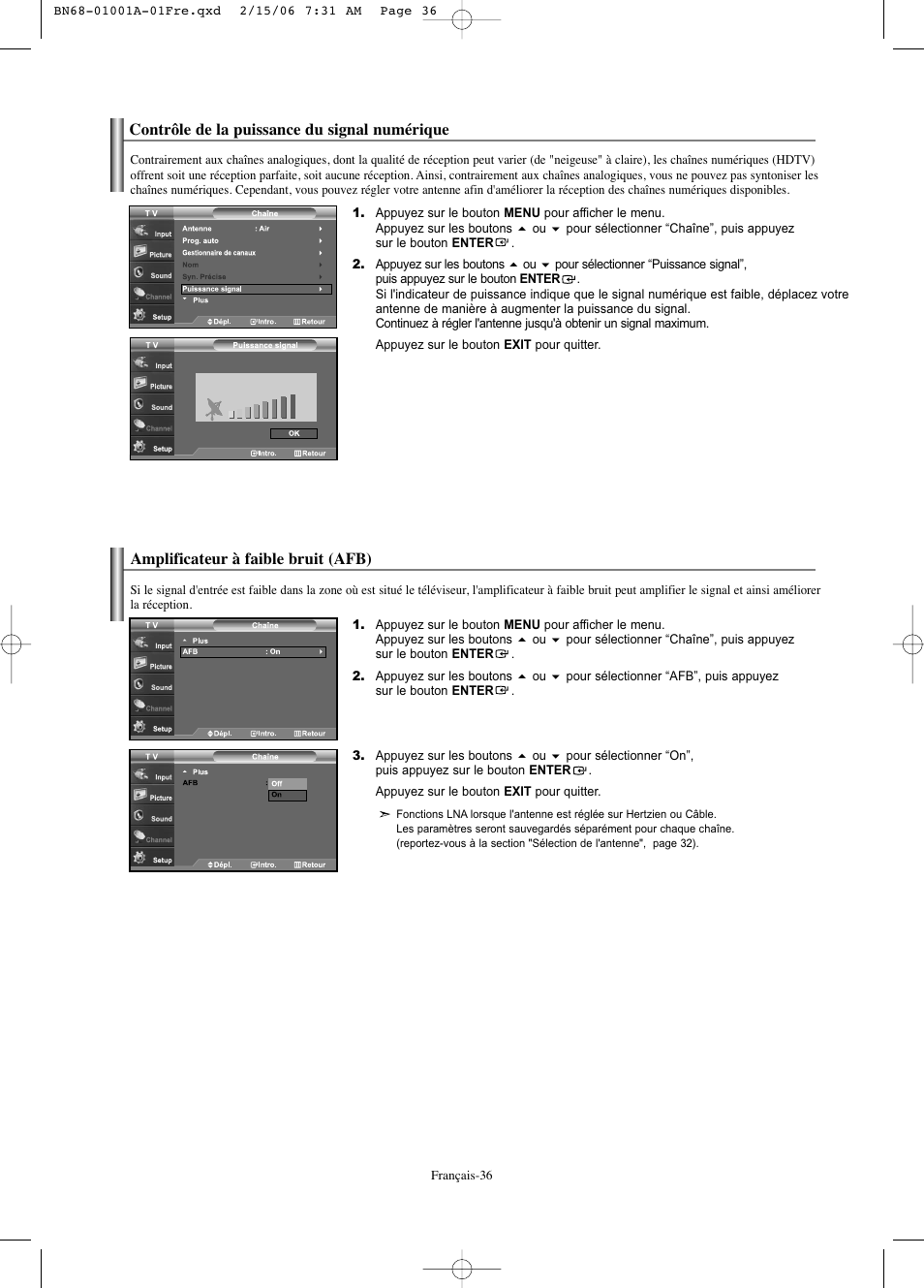 Samsung LNS4041DX-XAP User Manual | Page 97 / 179