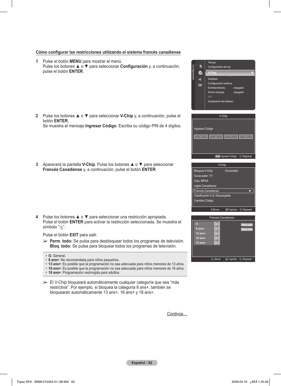 Samsung PN50A650T1FXZA User Manual | Page 181 / 232