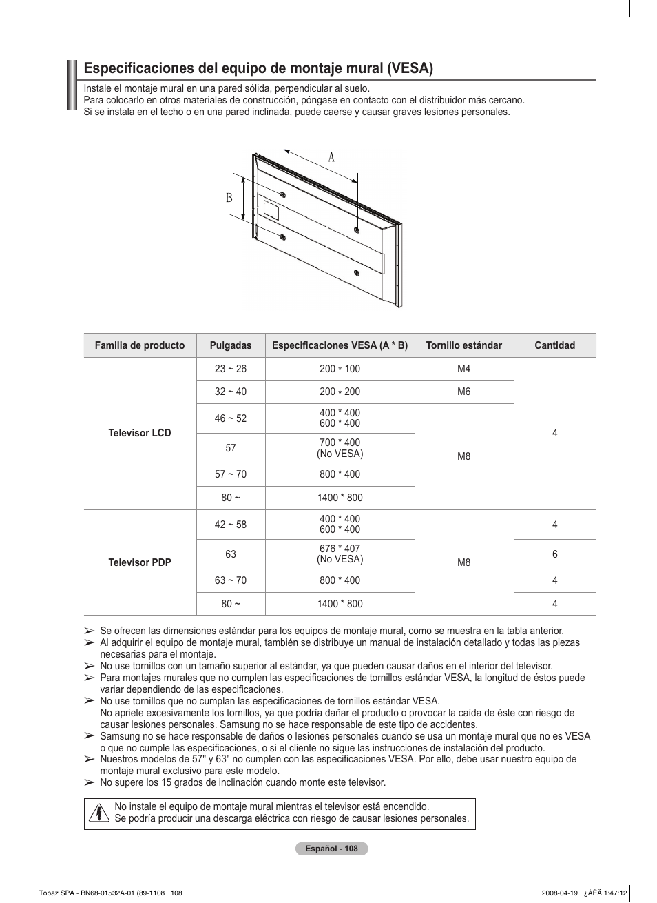 Samsung PN50A650T1FXZA User Manual | Page 227 / 232